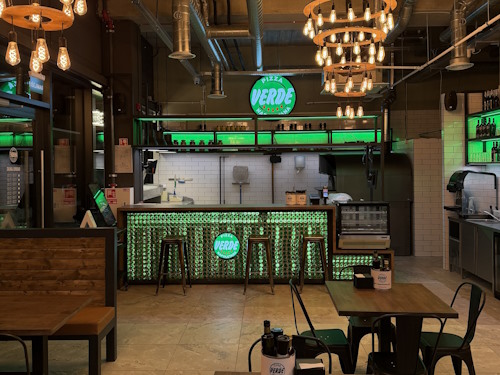 Pizza verde antakalnis